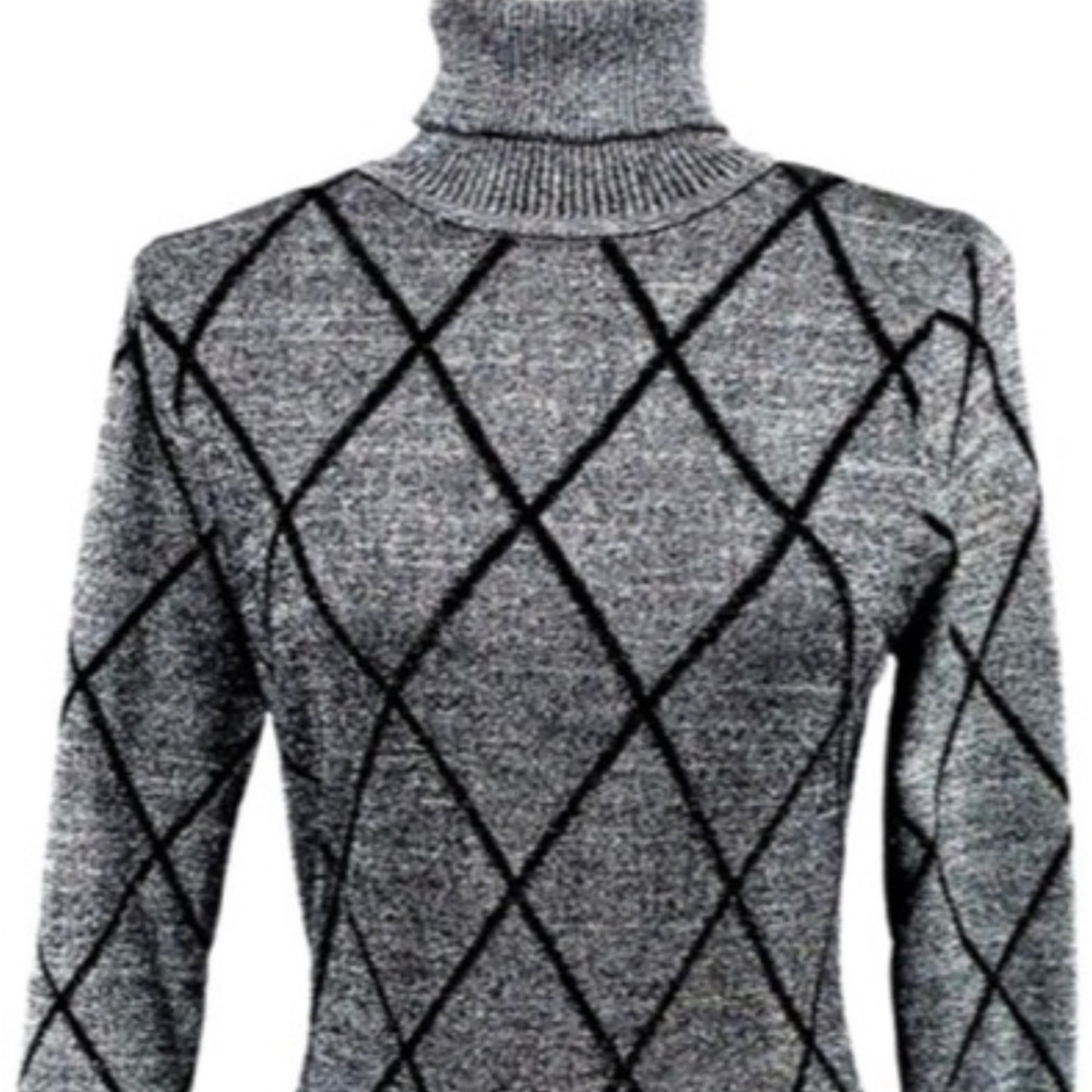 VENUS DRESS Dress Metallic Fibers Sz M Mini